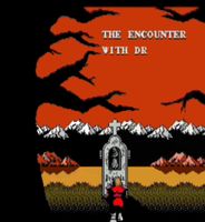 une photo d'Ã©cran de Castlevania 2 - Simon s Quest sur Nintendo Nes